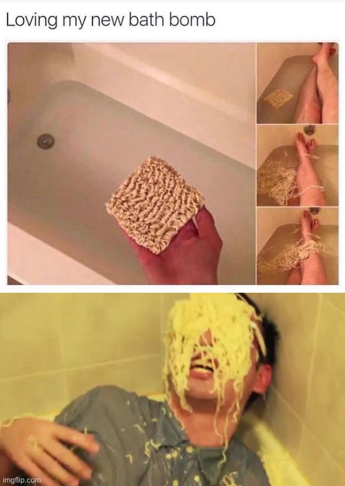 image tagged in filthy frank with ramen noodles on his face,ramen,noodles,noodle,bath,bath time | made w/ Imgflip meme maker