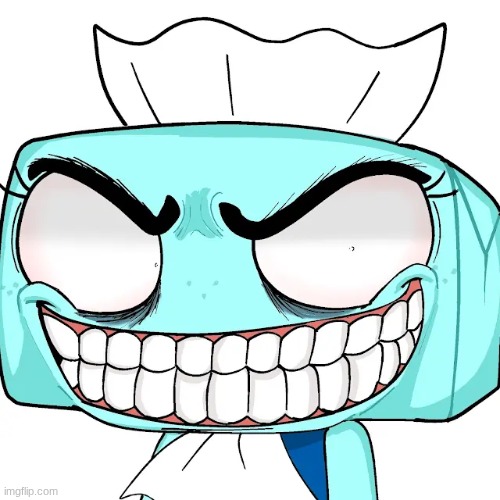 Devious Tisha.mp3 | image tagged in devious tisha,tisha,dandy's world | made w/ Imgflip meme maker