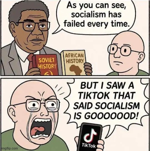 Bububut Democratic Socialism Will Work.... | image tagged in dumb de dumb dumb,dumb,dumb people,do not support doge,unamericans,idiots | made w/ Imgflip meme maker