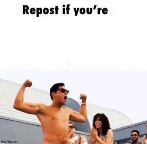I ate the words btw | image tagged in repost if you're a | made w/ Imgflip meme maker