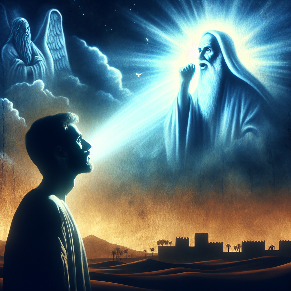 God calls Abram to leave his homeland, the many gods of his fath Blank Meme Template