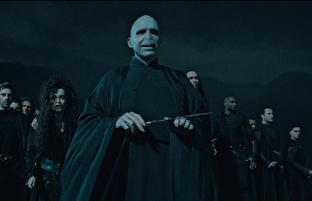 Voldemort and Death Eaters Blank Meme Template