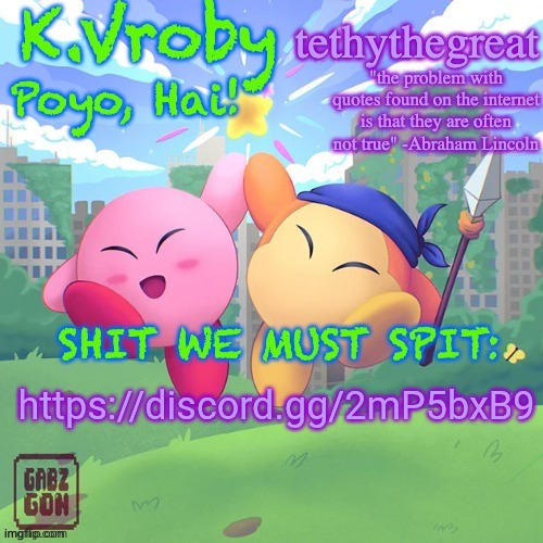 K.Vroby and tethythegreat shared template | https://discord.gg/2mP5bxB9 | image tagged in k vroby and tethythegreat shared template | made w/ Imgflip meme maker