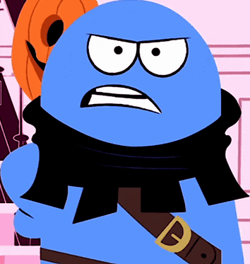 Confused bloo (fhfif) Blank Meme Template