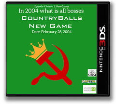 Countryballs New Game 3DS Meme Template