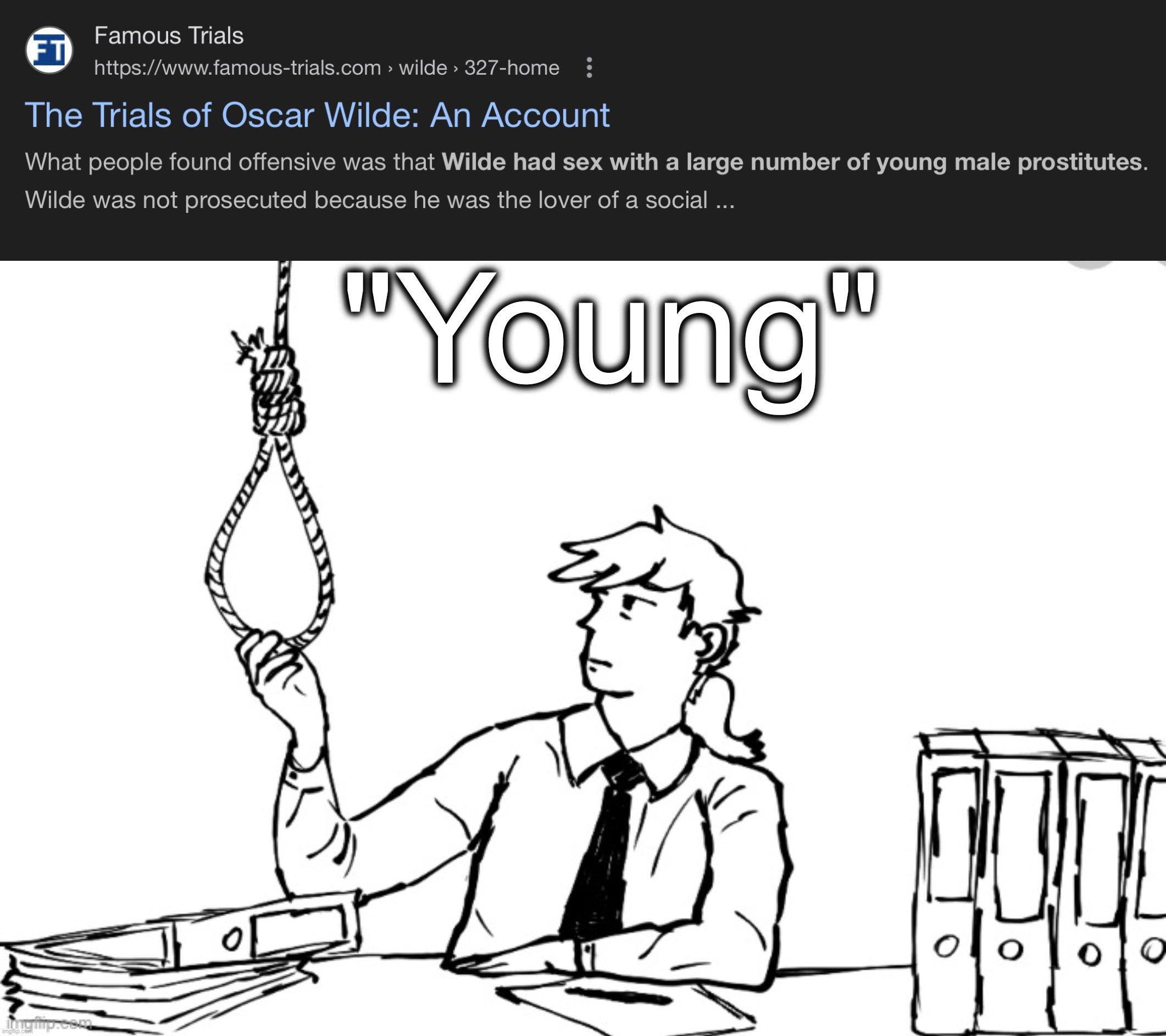 Why so pedophilic | "Young" | image tagged in killing myself | made w/ Imgflip meme maker