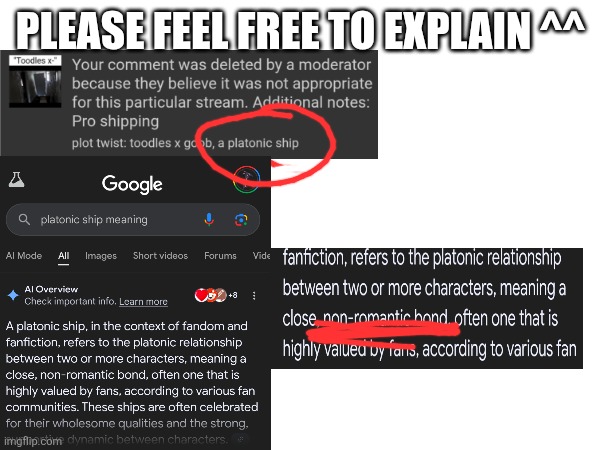 Not me getting flagged for EVERYTHING even with reasonable explanation | PLEASE FEEL FREE TO EXPLAIN ^^ | image tagged in dandy's world | made w/ Imgflip meme maker