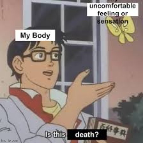 Smart title | image tagged in is this butterfly | made w/ Imgflip meme maker