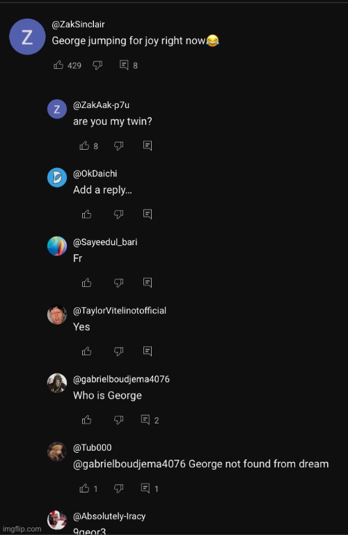 9geor3 spotted in the wild | image tagged in msmg | made w/ Imgflip meme maker