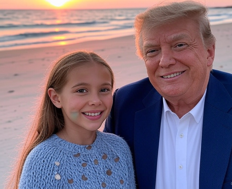 Donald Trump young girl Daddy Epstein Grophenfuhrer Blank Meme Template