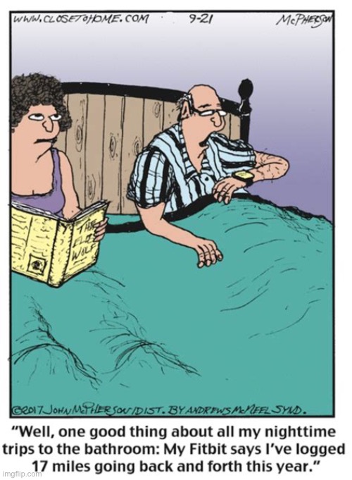 Close To Home | image tagged in comics,close to home,bathroom trips | made w/ Imgflip meme maker