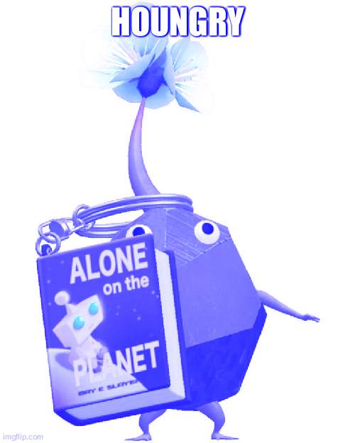 Book rock pikmin | HOUNGRY | image tagged in book rock pikmin | made w/ Imgflip meme maker