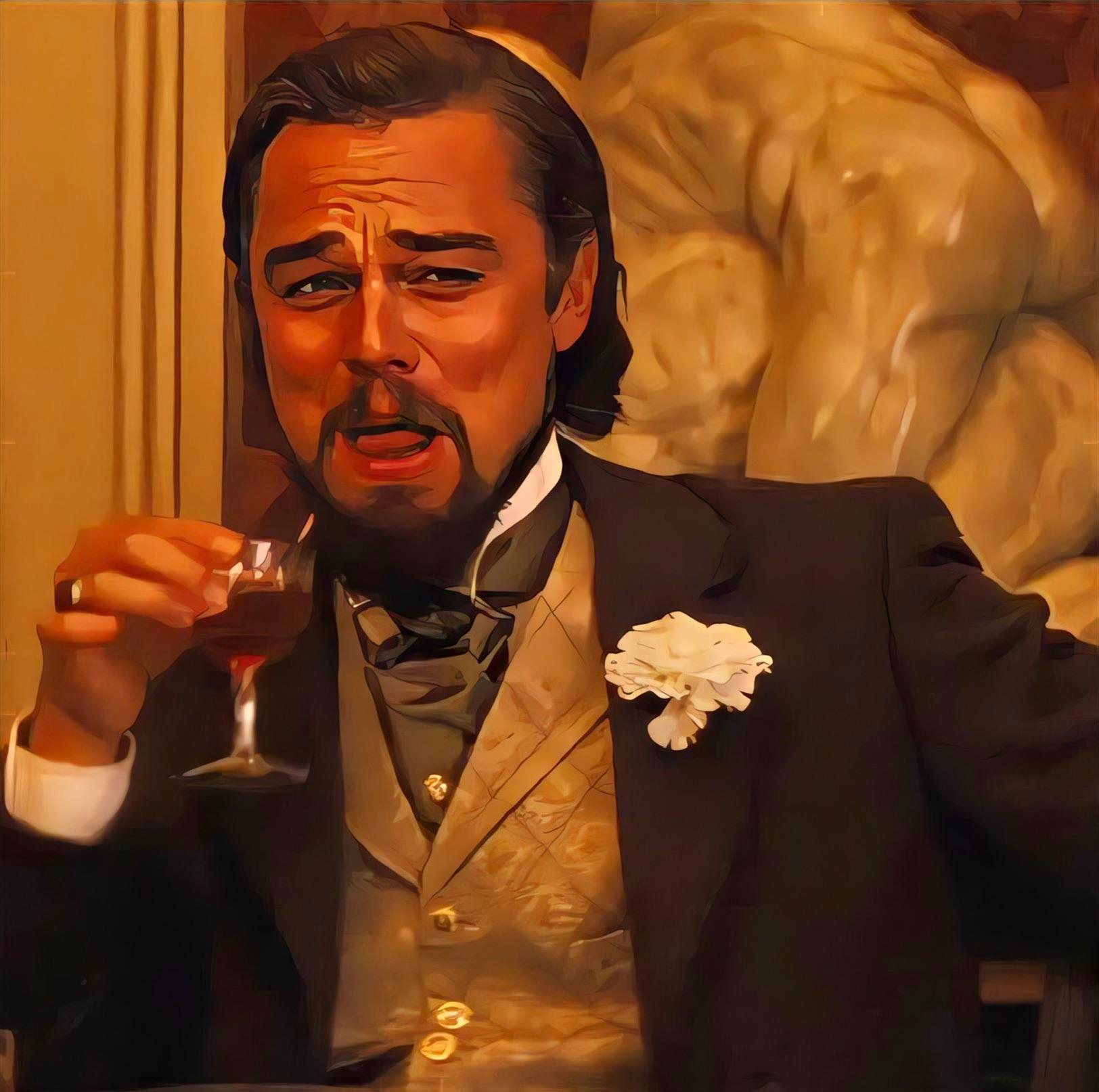 Laughing Leo Alt Blank Meme Template