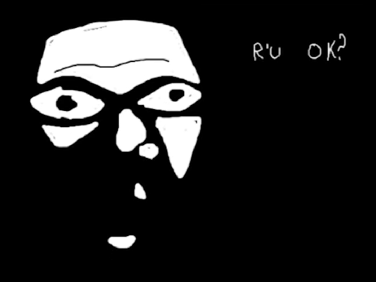 Traumatised reaction Blank Meme Template
