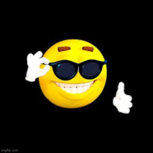 Cool Guy Emoticon | image tagged in cool guy emoticon | made w/ Imgflip meme maker