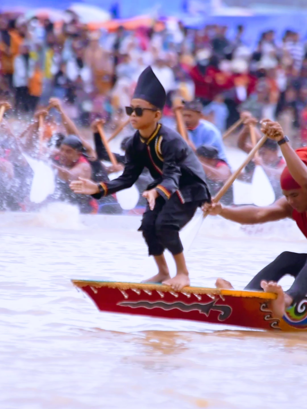 Boat kid Blank Meme Template