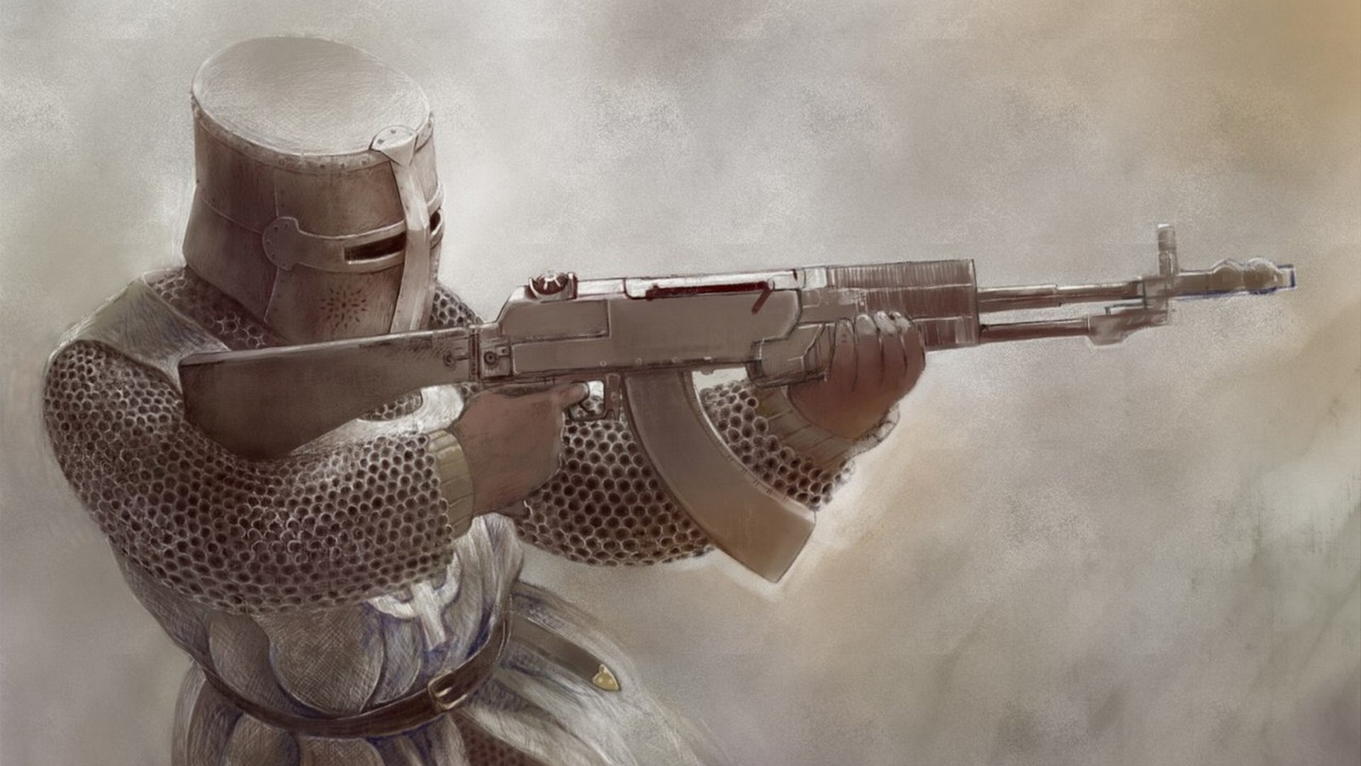 Lord, Help Me Aim Blank Meme Template