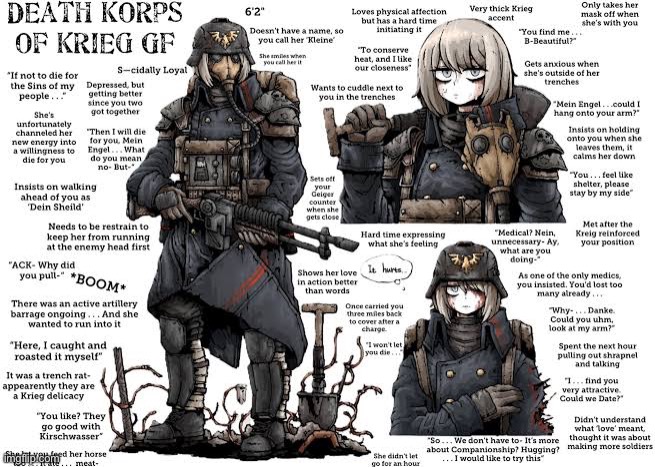 Posting warhammer gfs until i get mod | image tagged in warhammer40k,overly attached girlfriend | made w/ Imgflip meme maker