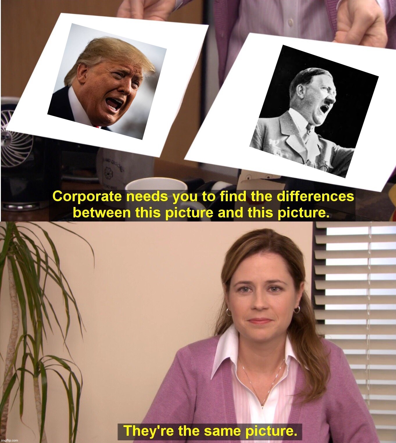 maga + nazi = mazi | image tagged in memes,they're the same picture,down with mazis,jefthehobo | made w/ Imgflip meme maker