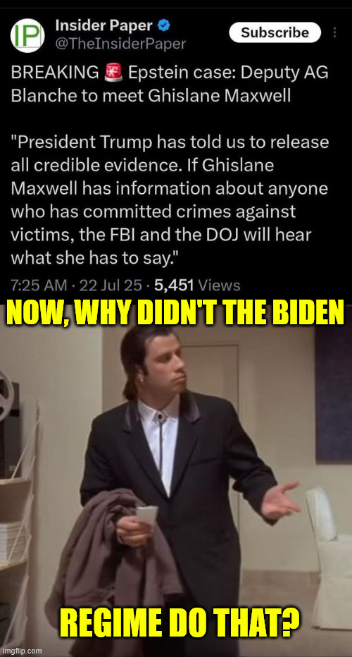 Biden had 4 years to do something and did NOTHING... and libs said NOTHING | NOW, WHY DIDN'T THE BIDEN; REGIME DO THAT? | image tagged in liberal hypocrisy,they want to distract you,they used to think it was a conspiracy theory | made w/ Imgflip meme maker