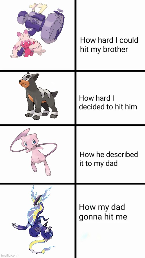 pokemon violet | image tagged in how hard i could hit my brother,pokemon | made w/ Imgflip meme maker