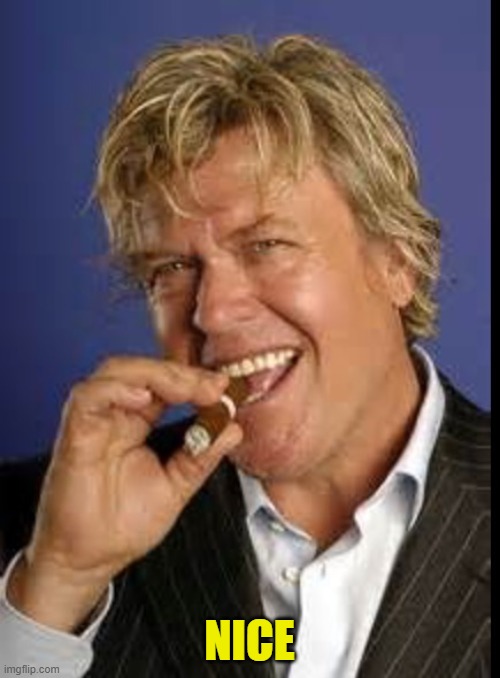 Ron white | NICE | image tagged in ron white | made w/ Imgflip meme maker