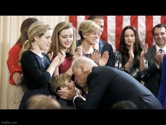 Joe Biden no child left untouched | image tagged in joe biden no child left untouched | made w/ Imgflip meme maker