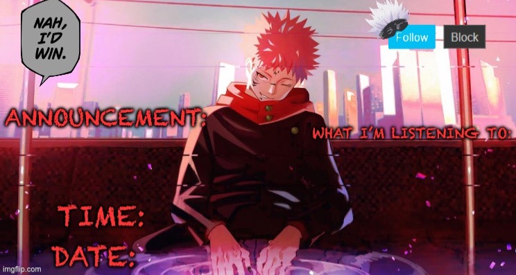 New announcement template | made w/ Imgflip meme maker