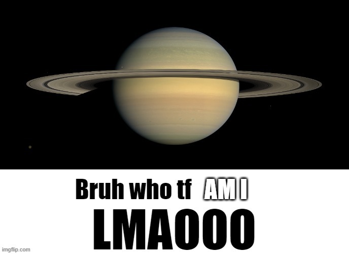 Bruh who tf are you LMAOOO | AM I | image tagged in bruh who tf are you lmaooo | made w/ Imgflip meme maker