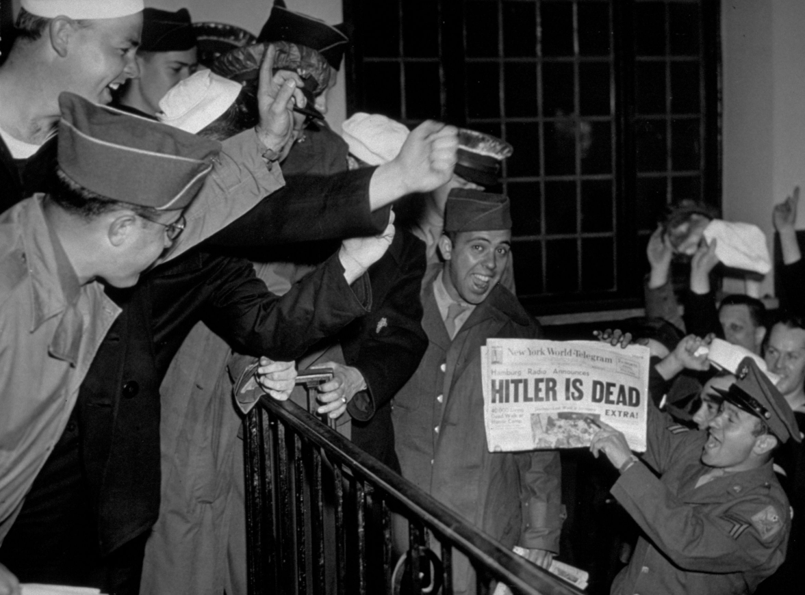 HITLER IS DEAD Blank Meme Template