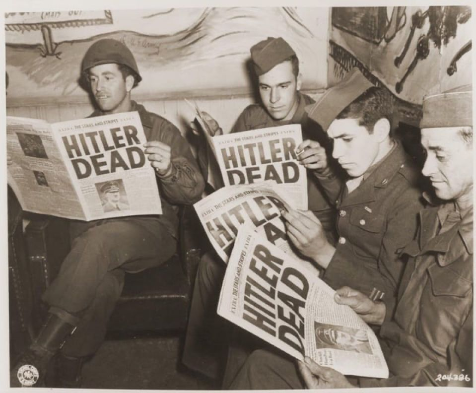 Hitler dead Blank Meme Template