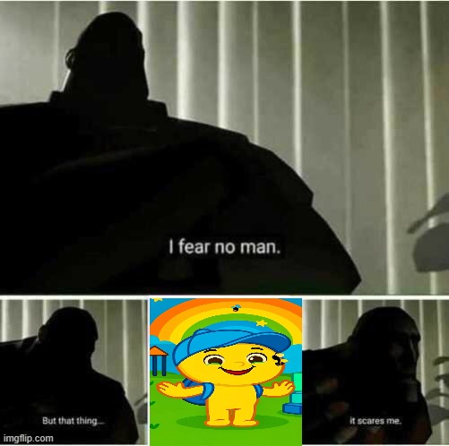 My thoughts on Bimoo | image tagged in i fear no man | made w/ Imgflip meme maker