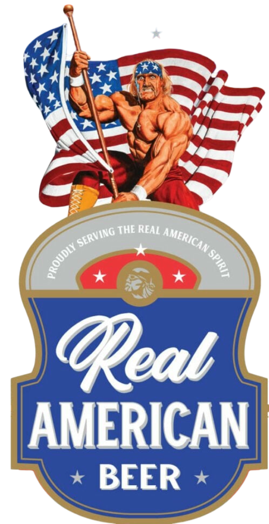 Hulk Hogan - real American beer Blank Meme Template