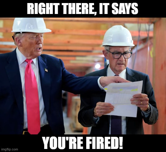 RIGHT THERE, IT SAYS; YOU'RE FIRED! | made w/ Imgflip meme maker