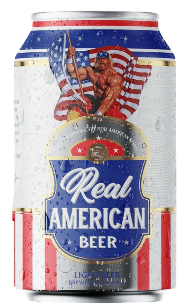 Hulk Hogan -Real American beer Blank Meme Template