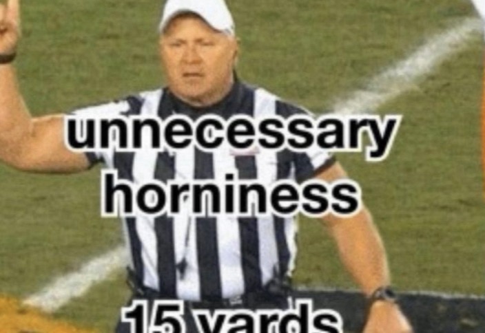 unnecessary horniness Blank Meme Template