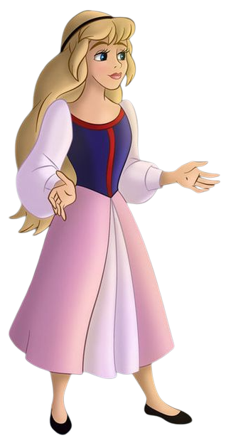 Princess Eilonwy From The Black Cauldron Blank Meme Template