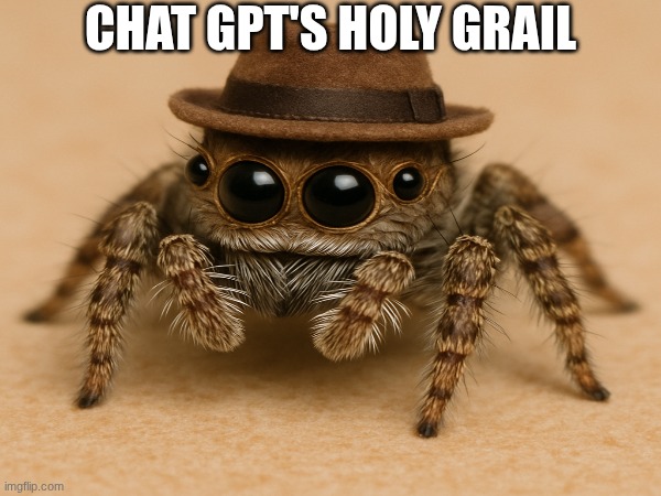 I know it's AI but... It's amazing | CHAT GPT'S HOLY GRAIL | image tagged in chatgpt | made w/ Imgflip meme maker