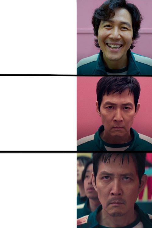 Sqid Game Blank Meme Template