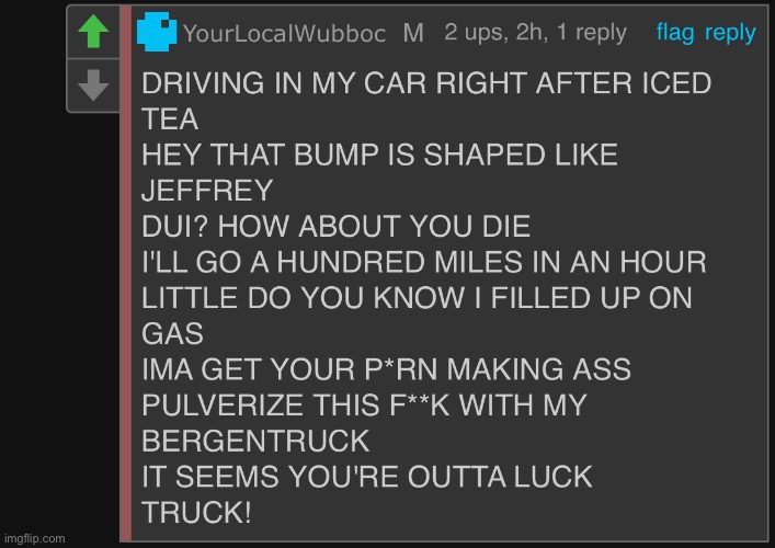 DRIVING IN MY CAR (Jeffrey Version) | image tagged in driving in my car jeffrey version | made w/ Imgflip meme maker