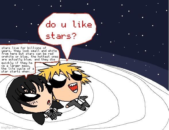 image tagged in asa mitaka,denji,chainsaw man | made w/ Imgflip meme maker