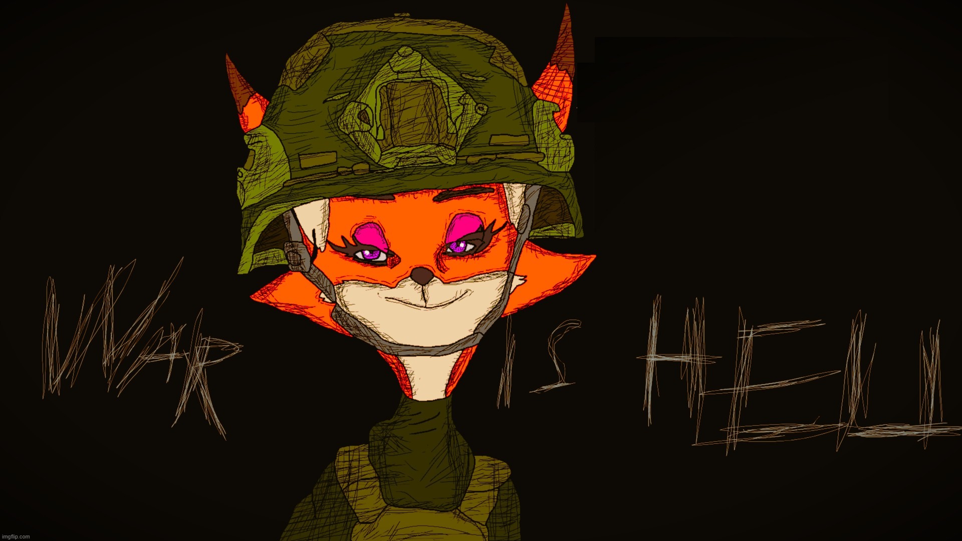 "War is Hell" | image tagged in pakistan,war,cartoon,movie,art,artwork | made w/ Imgflip meme maker