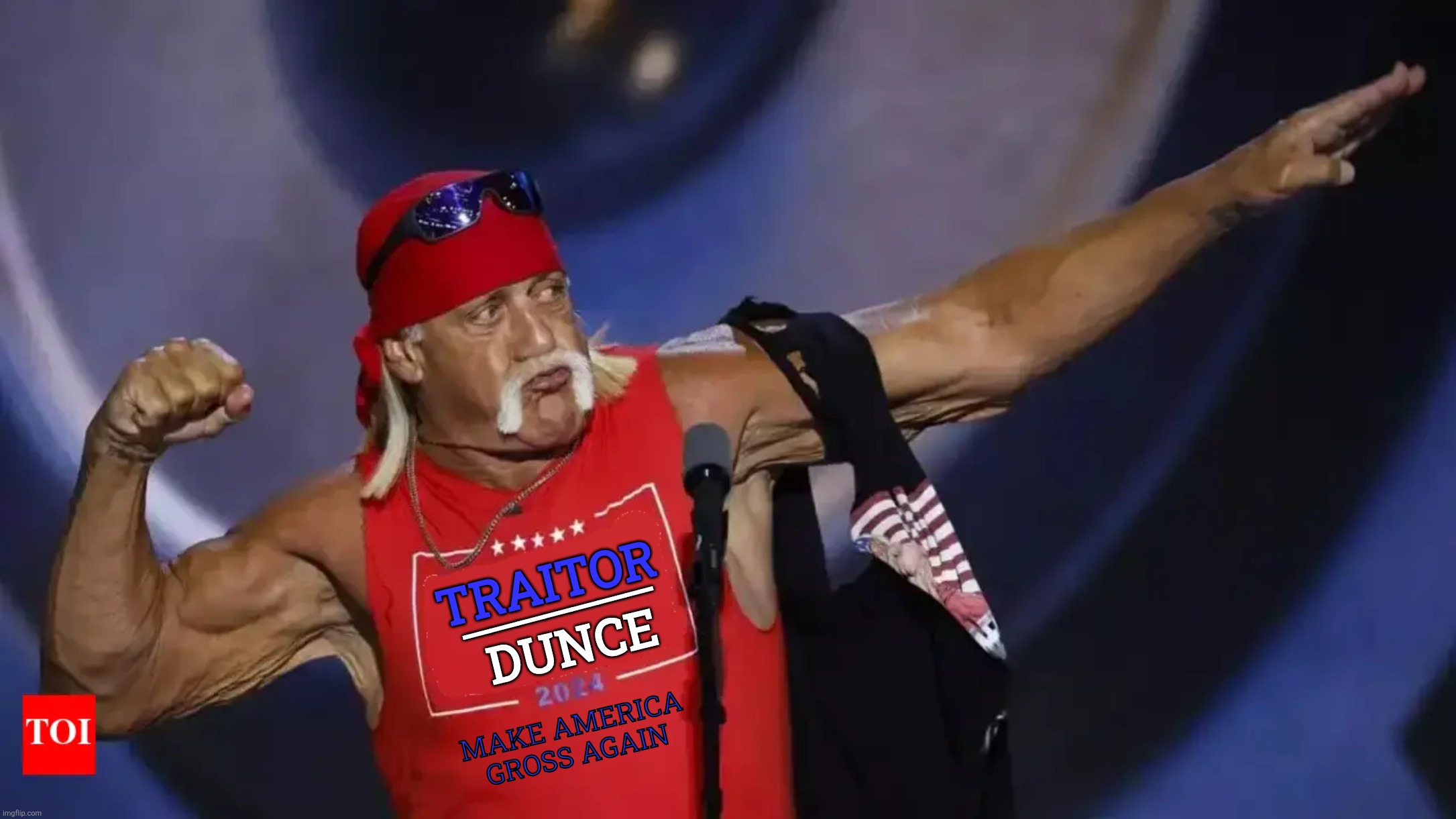 What happened to you, Hulk? | _______; DUNCE; TRAITOR; MAKE AMERICA GROSS AGAIN | image tagged in poor fella,another brainwashed loser | made w/ Imgflip meme maker