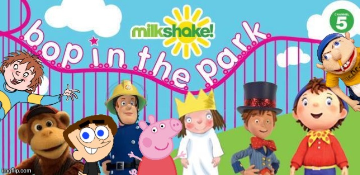 Milkshake! Bop in the park | made w/ Imgflip meme maker