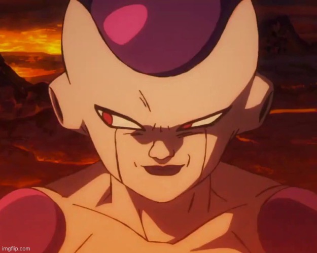 Frieza sneaky face | image tagged in frieza sneaky face | made w/ Imgflip meme maker