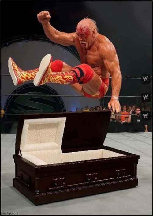 Going Out In Style ! | image tagged in hulk hogan | made w/ Imgflip meme maker