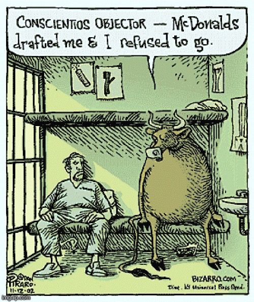 Bizarro Comics | image tagged in comics,bizarro comics,jail,bull | made w/ Imgflip meme maker