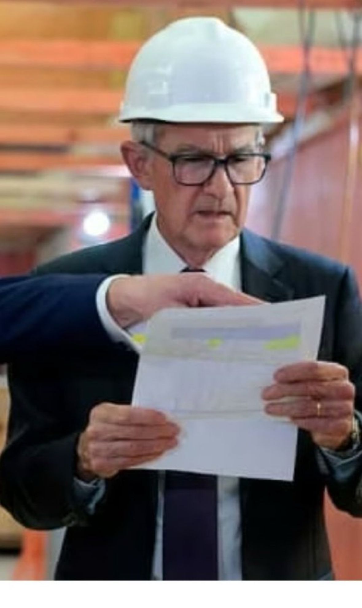 Powell - Trump Blank Meme Template