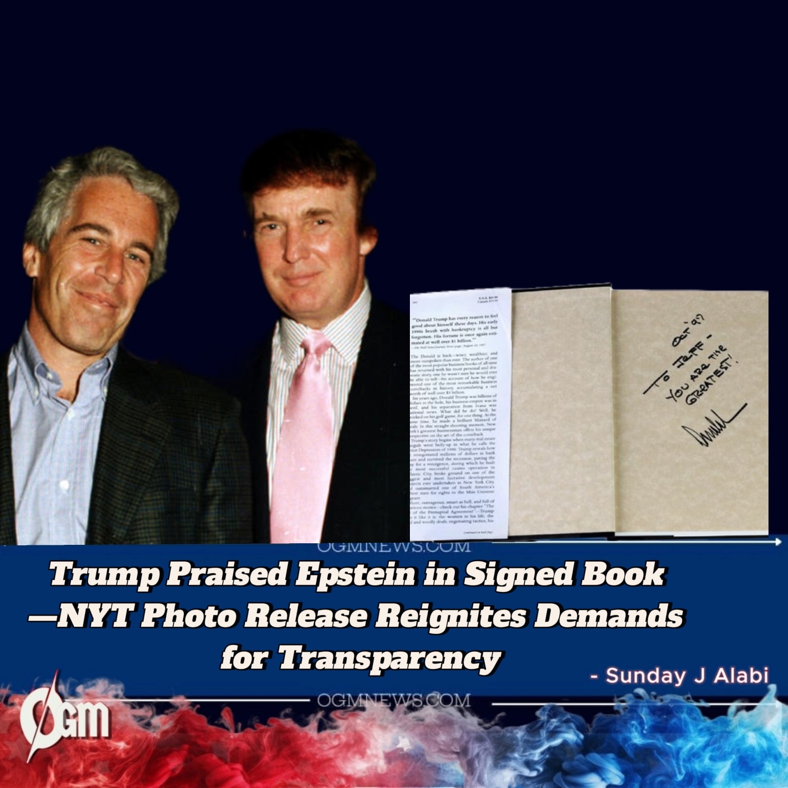 Epstein is the greatest Blank Meme Template