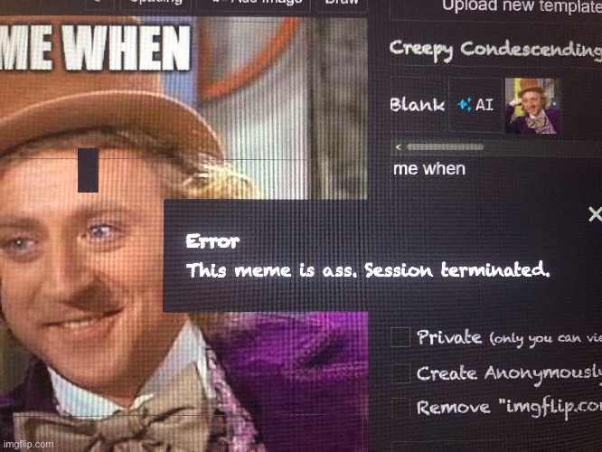 made w/ Imgflip meme maker